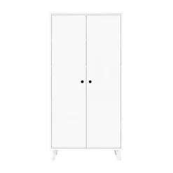 BLN Kids Sacha Kledingkast White 2-Deurs
