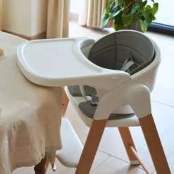 Bo Jungle Grow With Me High Chair - Pure White