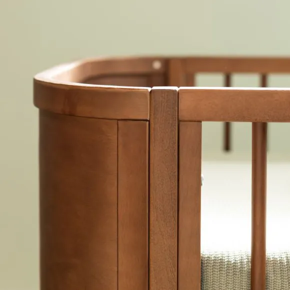 Bopita Baby Heya Ledikant - 60 x 120 cm - Walnut