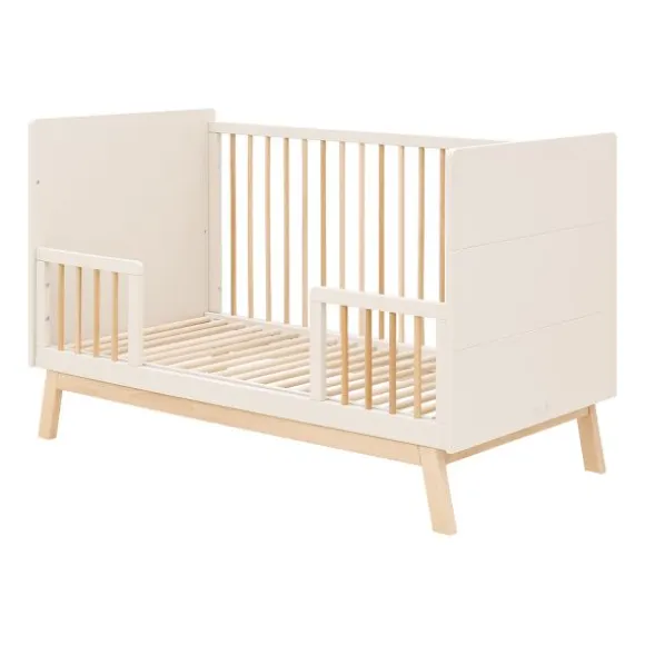 Bopita Babykamer Lines - Dune / Naturel | Ledikant 60 x 120 cm + Commode