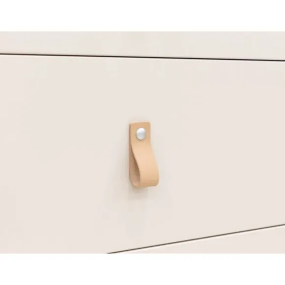 Bopita Babykamer Lines - Dune / Naturel | Ledikant 60 x 120 cm + Commode