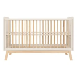 Bopita Babykamer Lines - Dune / Naturel | Ledikant 60 x 120 cm + Commode