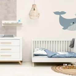 Bopita Fenna Babybed Wit / Naturel 70 x 140 cm