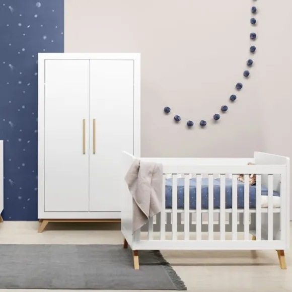 Bopita Fenna Babybed Wit / Naturel 60 x 120 cm