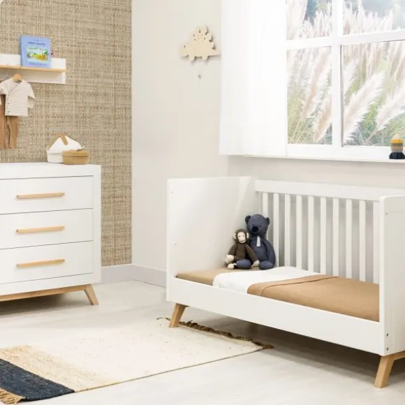 Bopita Fenna Babybed Wit / Naturel 60 x 120 cm