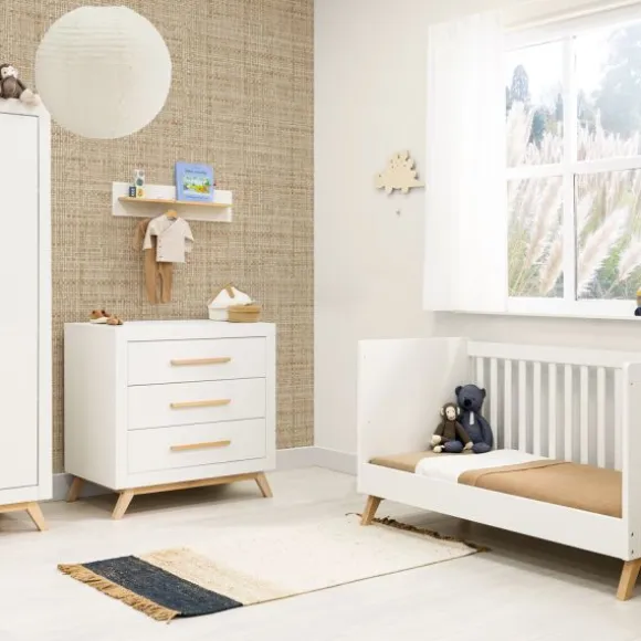 Bopita Fenna Babybed Wit / Naturel 60 x 120 cm