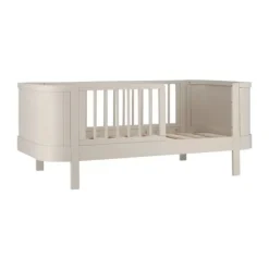 Bopita Heya Peuterbed - 70 x 140 cm - Walnoot