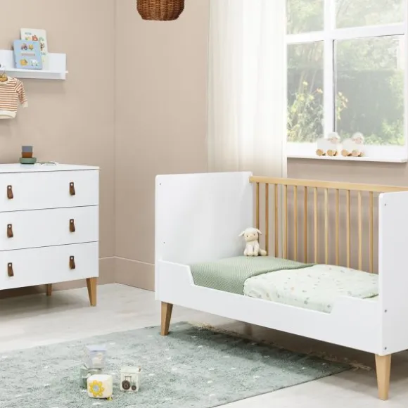 Bopita Indy Babybed Wit / Naturel 60 x 120 cm