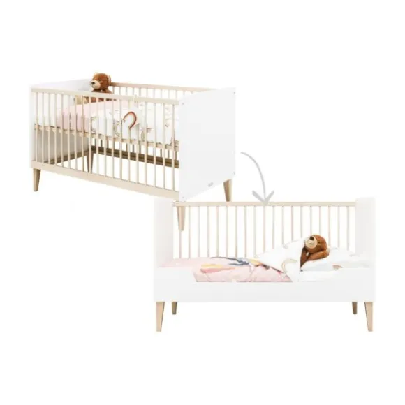 Bopita Indy Babybed Wit / Naturel 60 x 120 cm