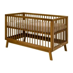 Bopita Kaleo Ledikant - 60 x 120 cm - Dune / Rose Wood
