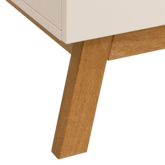 Bopita Kaleo Ledikant - 60 x 120 cm - Dune / Rose Wood