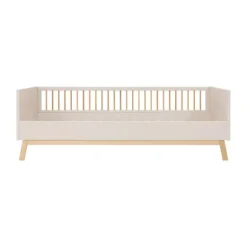Bopita Lines Bedbank 90 × 200 cm – Dune / Naturel