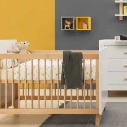 Bopita Lisa Babybed Wit / Naturel 60 x 120 cm
