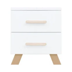 Bopita Lisa Bed Wit / Naturel 90 x 200 cm