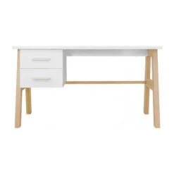 Bopita Lisa Bed Wit / Naturel 90 x 200 cm