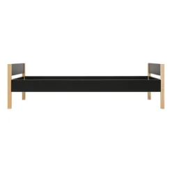 Bopita Lucas Bed - 90 x 200 cm - Zwart / Naturel