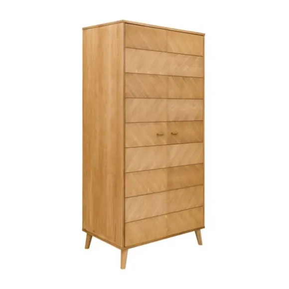 Bopita Manou Babykamer Vintage | Bed 60 x 120 cm + Commode + Kast 2 Deur