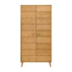 Bopita Manou Babykamer Vintage | Bed 60 x 120 cm + Commode + Kast 2 Deur