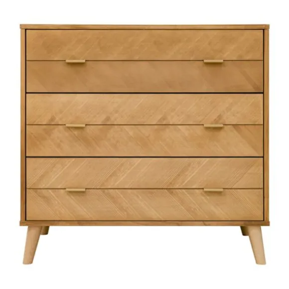 Bopita Manou Babykamer Vintage | Bed 60 x 120 cm + Commode + Kast 2 Deur