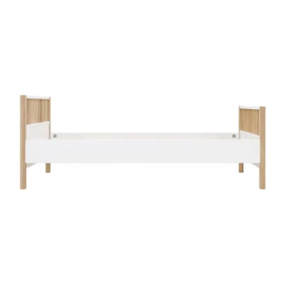 Bopita Mika Bed Wit / Eiken 90 x 200 cm