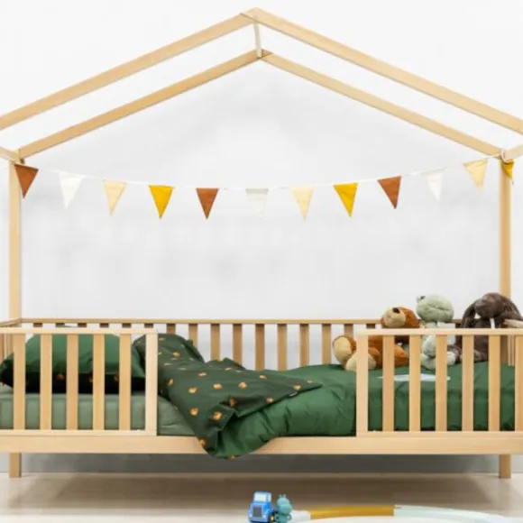 Bopita Robin Huisbed 90x200 cm Met Poten - Naturel
