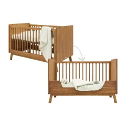 Bopita Senna Bedbank - Rose / Wood - 70 x 140 cm