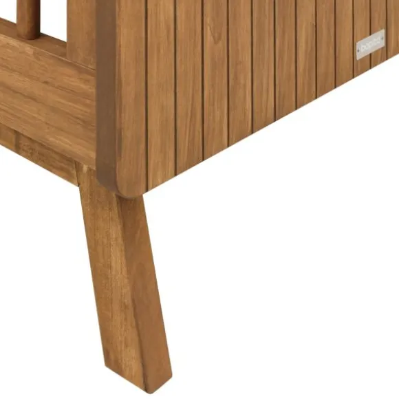 Bopita Senna Bedbank - Rose / Wood - 70 x 140 cm
