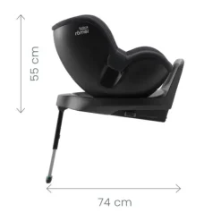 Britax Römer DUALFIX PLUS Autostoel - Midnight Grey