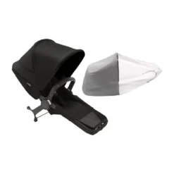Bugaboo Donkey 5 Duo Uitbreidingsset Compleet Midnight Black