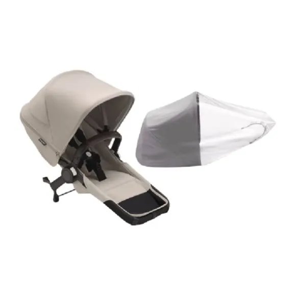 Bugaboo Donkey 5 Duo Uitbreidingsset Compleet Midnight Black
