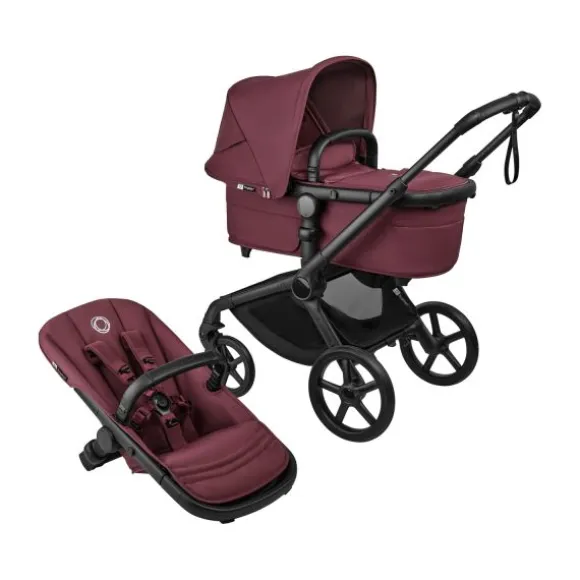 Bugaboo Fox 5 Renew Kinderwagen 4-in-1 - Black / Deep Indigo | Bugaboo Otter by Nuna Autostoel