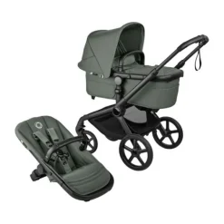 Bugaboo Fox 5 Renew Kinderwagen 4-in-1 - Black / Deep Indigo | Bugaboo Otter by Nuna Autostoel