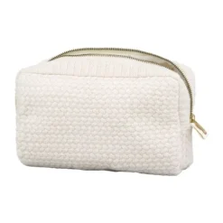 Cam Cam Capri Gebreide Toilettas - Off White