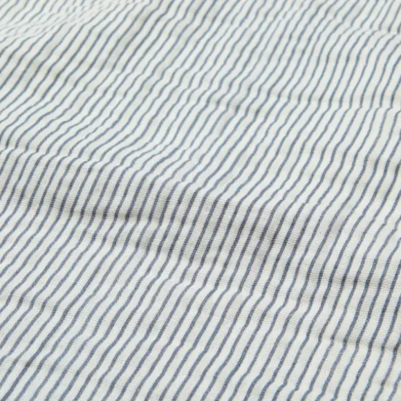 Cam Cam Copenhagen Classic Stripes Wiegdeken - 100 x 100 cm -Blue