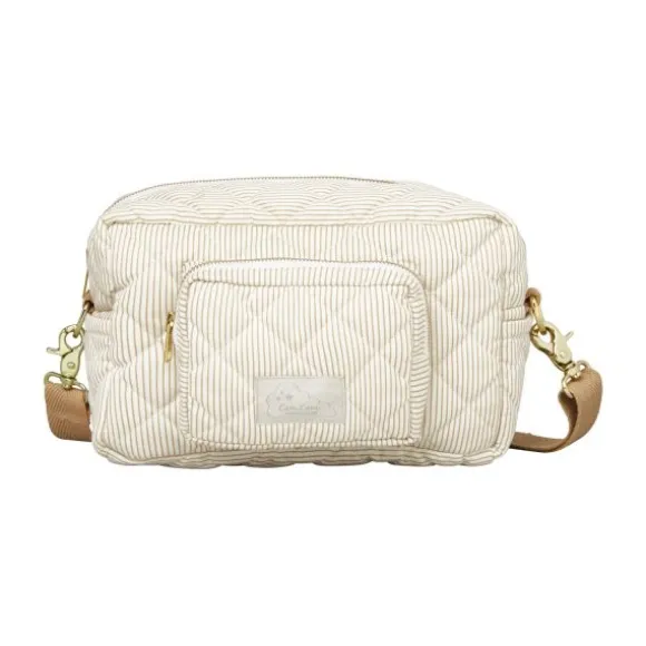 Cam Cam Copenhagen Classic Stripes Verzorgingstas - Small - Camel