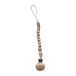 Chewies & More Mon Fleur Speenclip - Siliconen - Brown Flower
