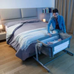 Chicco Next2Me Magic Evo Co-Sleeper - Grey Mist