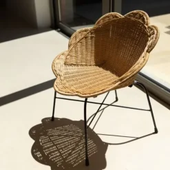 Childhome Flower Kinderstoel - Rotan