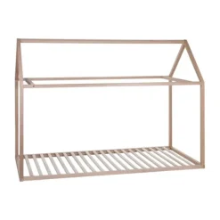 Childhome Huis Bedframe Naturel 90 x 200 cm