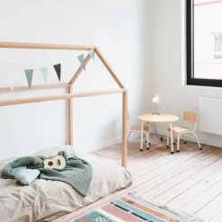 Childhome Huis Bedframe Naturel 90 x 200 cm