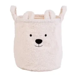 Childhome Teddy Opbergmand – 30 x 30 cm – Ecru