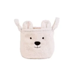 Childhome Teddy Opbergmand – 25 x 20 cm – Ecru