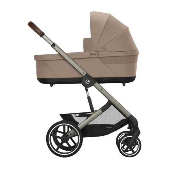 Cybex Balios S Lux Kinderwagen 4-in-1 Almond Beige | Cybex Cloud G I-Size Plus Autostoeltje