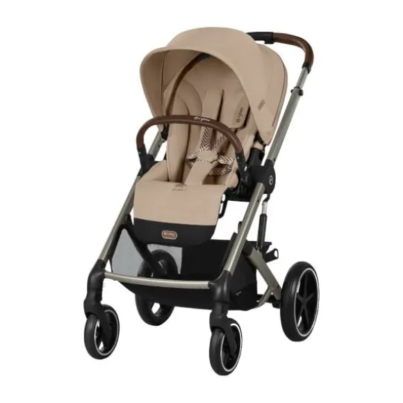 Cybex Balios S Lux Kinderwagen 4-in-1 Almond Beige | Cybex Cloud G I-Size Plus Autostoeltje