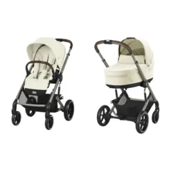 Cybex Balios S Lux Kinderwagen 4-in-1 Almond Beige | Cybex Cloud G I-Size Plus Autostoeltje