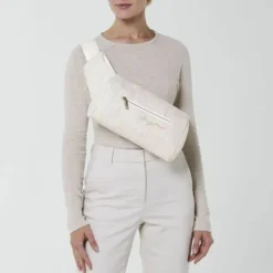 Cybex COYA Draagzak Bouclé - Cream White/White