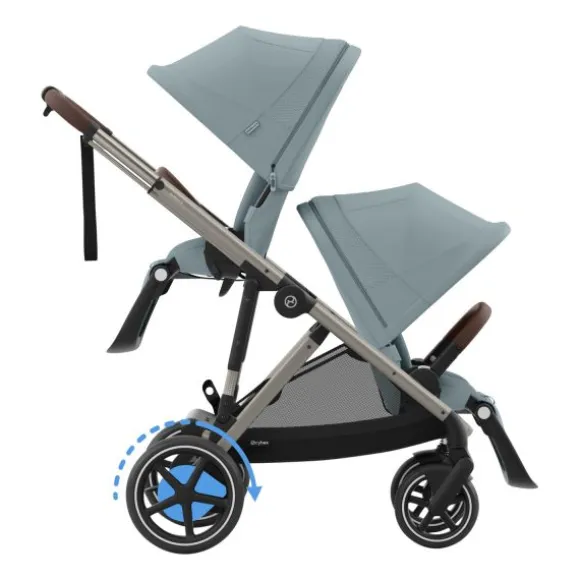 Cybex E-Gazelle S Duowagen - Taupe - Almond Beige / Beige
