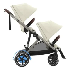 Cybex E-Gazelle S Duowagen - Taupe - Almond Beige / Beige