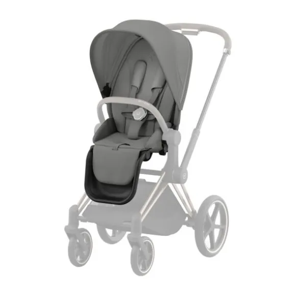 Cybex E-Priam 4 Kinderwagen Set 4-in-1 - Sepia Black