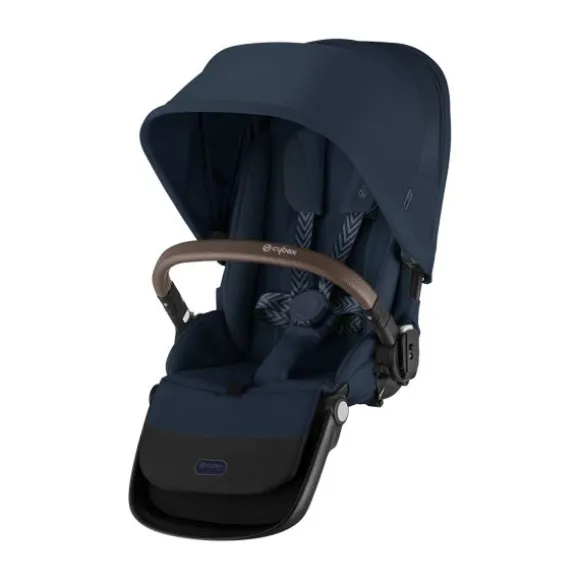 Cybex Gazelle S Tweede Zitje - Black Frame - Moon Black
